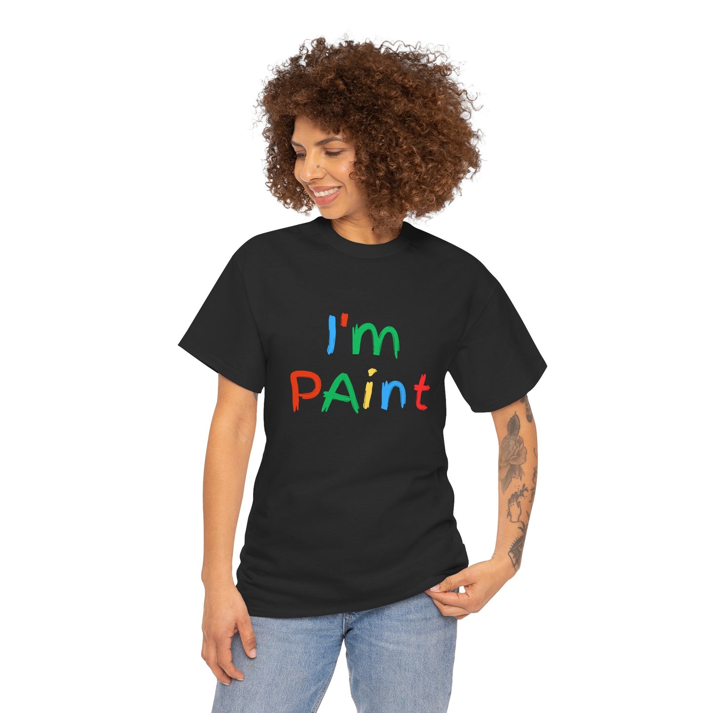 'I'm PAINT' Unsex Tshirt
